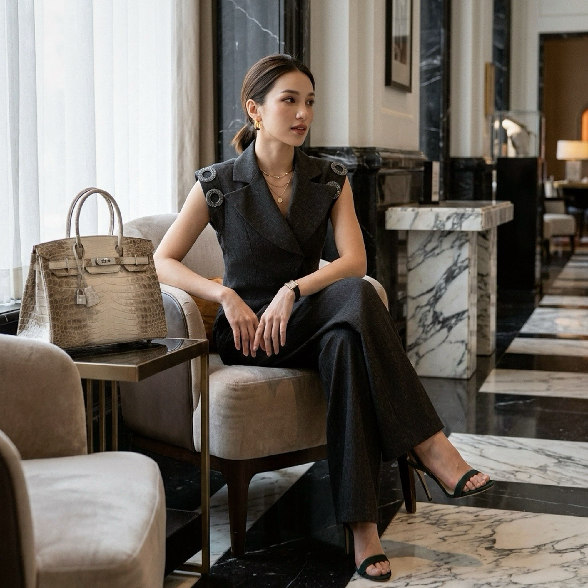 Elegant Blazer Vest Suit Set 2 - đánh giá và giá Womens Blazer