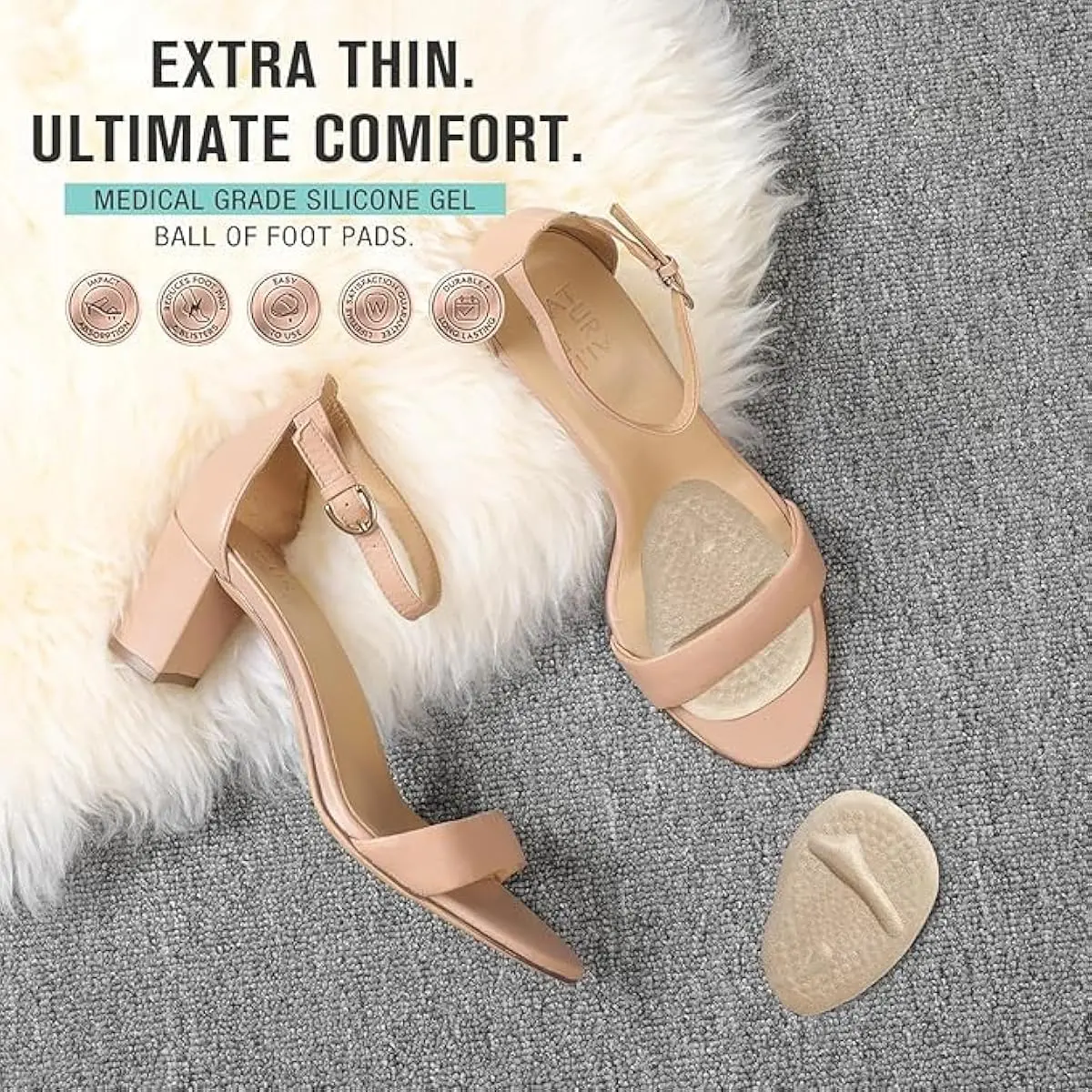 2 Sets Heel Pads, Ball of Foot - đánh giá và giá Womens Heels
